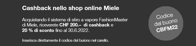 Cashback FashionMaster Miele