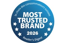 Miele Schweiz zum zehnten Mal als Most Trusted Brand ausgezeichnet